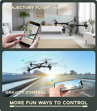 UNO1RC with Camera, SYMA X600W Foldable 1080P FPV Camera Drones for Adults Kids Remote Control Quadcopter Gift Toys for Boys Girls with Altitude Hold, Headless Mode, One Key Start, 3D Flips 2 Batteries