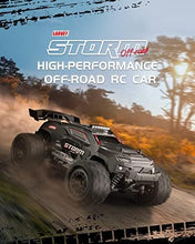 UNO1RC 1:18 Scale 4WD Off-Road 40KM/H High Speed Remote Control Car, All Terrains Remote Control Truck with LED Lights, 2.4GHz Remote Control, rc Cars for Boys Age 8-12