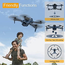 UNO1RC Drones with Camera for Adults, Beginners, FPV 1080P HD Video, 3D Flip, RC Drone Quadcopter with Altitude Hold with Optical Flow Positioning, Speed Adjustment, 2 Batteries, X-IDRONE17