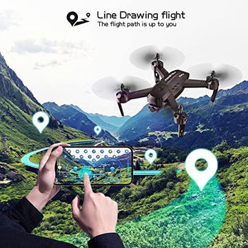 UNO1RC T6 Drone for Adults - 1080P HD RC Drone, Fpv Drone with Camera, With WiFi Live Video, Altitude Hold, Headless Mode, Gravity Sensor, One Key Take Off for Kids or Beginners