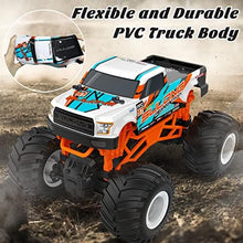 UNO1RC Remote Control Car, 1:16 Scale RC Monster Truck for Boys, 2.4 GHz All Terrain RC Cars for Boys Girls 4-7 8-12, 20 Km/h Off Road RC Truck, Christmas Birthday Gift for Kids and Adult