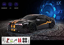 UNO1RC 1:14 High Speed Remote Control Drift Car - Race Toy with 2 Rechargeable Li-ion Batteries - LED Lights -4 Wheel Drive - 4WD Fast RC Drift Car - Toys and Gifts