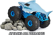 UNO1RC Jam, Official Megalodon Storm All-Terrain Remote Control Monster Truck for Boys and Girls, 1:15 Scale, Kids Toys for Ages 4-6+