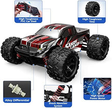 UNO1RC 9300 Remote Control Car High Speed RC Cars for Kids Adults 1:18 Scale 40 KM/H 4WD Off Road Monster Trucks,2.4GHz All Terrain Toy Trucks with 2 Rechargeable Battery