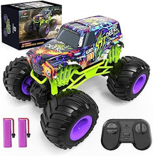 UNO1RC All Terrain Remote Control Monster Truck Toy,1:16 Scale RC Car for Boys,2.4Ghz High Speed Electric Vehicle,Big Foot RC Truck Gift, RTR Crawler for Kids