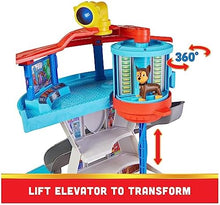 UNO1RC Patrol Lookout Tower Playset with Toy Car Launcher, 2 Chase Action Figures, Chase’s Police Cruiser and Accessories, Kids Toys for Ages 3 and up