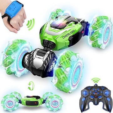 UNO1RC Control Car, Gesture Sensing RC Stunt Car, 4 WD Transform Off Road for Rotating, 2.4Ghz Hand Controlled & Remote Control Twister Cars, RC Cars for Kids Boys Girls Toy Gift Age 6 7 8 9+ yr