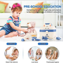 UNO1RC Doctor Kit for Kids - Pretend Play Educational Doctor Toys, Medical Kit with Stethoscope, Doctor Playset for Dentist Doctor, Role Play Toys for 3 4 5 6 7 8 Years Old Girls & Boys Toddler Gifts