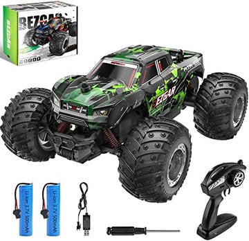 UNO1RC TM201 RC Cars - 1:20 Scale Remote Control Car,2WD Top Speed 15 Km/h Electric Toy Off Road 2.4GHz RC Car Vehicle Truck Crawler with Two Rechargeable Batteries for Boys Kids and Adults