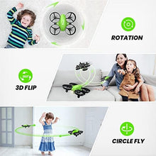 UNO1RC Upgraded A20 Mini Drone Easy to Fly Even to Kids and Beginners, RC Helicopter Quadcopter with Auto Hovering, Headless Mode, 3 Batteries and Remote Control, Gift Choice for Boys and Girls