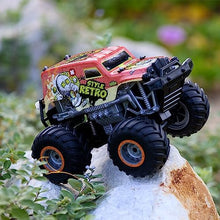 UNO1RC 1:14 All Terrain Off-Road 2.4Ghz Remote Control Monster Trucks for Boys with LED Lights, Upright 360° Swivel and Special Steering Design, RC Car Toys for Kids Ages 6+ (Orange)