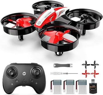 UNO1RC Stone HS210 Mini Drone RC Nano Quadcopter Best Drone for Kids and Beginners RC Helicopter Plane with Auto Hovering, 3D Flip, Headless Mode and Extra Batteries Toys for Boys and Girls