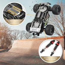 UNO1RC 1:16 RTR Brushless High Speed RC Cars for Adults, Max 42mph Hobby Electric Off-Road Jumping RC Monster Trucks, Oil Filled Shocks Remote Control Car with 2 Batteries for Boys