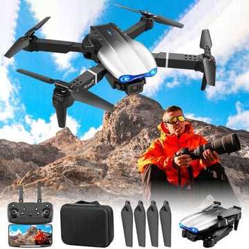 UNO1RC Drone with 4K FPV Camera for Adults F14 - Remote Control RC Quadcopter with Speed Adjustment,Circle Fly,One Key Start,Altitude Hold,Headless Mode,Toys Gifts For Boys Girls