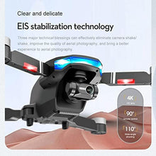 UNO1RC 4K HD Camera Brushless RC Drone Foldable Remote Control Drone GPS Positioning One-button Return 4-axis Aircraft 4 Ch Intelligent Follow RC Aircraft Double Battery Standby