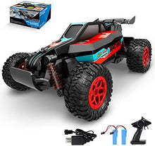 UNO1RC RC Racing Car, 1:20 Scale 2.4GHZ Remote Control 20KM/H High Speed Racing RC Truck Electric Toy Vehicle with 2 Rechargeable Batteries for Boys Kids