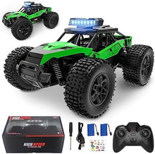 UNO1RC Cars,1:20 Scale Remote Control Toy Car,2WD High Speed 30 Km/h All Terrains Electric Toy Off Road RC Car,with LED Headlight and Rechargeable Battery,RC Cars for Boys Kids and Adults Gift