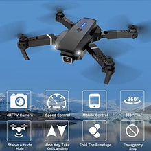 UNO1RC Newest Drone with 1080P Camera-2K UAV:2 Batteries,One Key Take Off/Land,Altitude Hold,Automatic Avoidance Obstacles,360° Flip-Carrying Case With Remote Control For All, Black