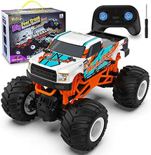 UNO1RC Remote Control Car, 1:16 Scale RC Monster Truck for Boys, 2.4 GHz All Terrain RC Cars for Boys Girls 4-7 8-12, 20 Km/h Off Road RC Truck, Christmas Birthday Gift for Kids and Adult