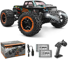 UNO1RC RC Cars 16889, 1:16 Remote Control Car for Adults, High-Speed 36km/h RC Trucks RTR RC Crawler 2.4G All Terrain Waterproof Off-Road Vehicle with 2 Batteries Gifts Toys for Kids, Boys 8+