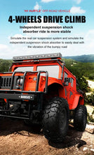 Q121(1535)1:12 Full Scale 2.4G Four-wheel Drive Climbing Off-road High-speed Vehicle