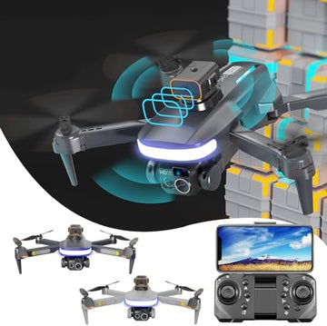 UNO1RC FPV Drone With 4K HD ESC Camera Altitude Hold Mode Foldable RC Drone Quadcopter Circle Fly, Route Fly, Altitude Hold, Headless Mode Daily