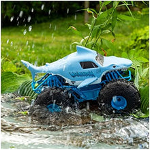 UNO1RC Jam, Official Megalodon Storm All-Terrain Remote Control Monster Truck for Boys and Girls, 1:15 Scale, Kids Toys for Ages 4-6+