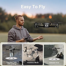 UNO1RC Drone with 1080P Camera for Adults Kids,HD FPV Live Video RC Quadcopter for Beginners Helicopter Toys Gifts,Altitude Hold, Waypoints,3D Flip,Headless Mode,2 Batteries and Carrying Case