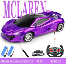 UNO1RC Control Car for Girls- RC Sport Racing for Kids Hobby Toy, Electric Power On Road High Speed Drift Model Vehicle with Led Headlight and Controller Rechargeable,Xmas Birthday Gifts Purple…