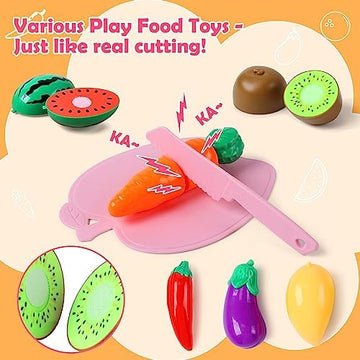 UNO1RC STONE Pretend Play Kitchen Accessories Toy, Kids Kitchen Playset with Stainless Steel Play Pots and Pans, Cutting Play Food. Storage Box, Cooking Utensils, Kids Cooking Set for Boys Girls