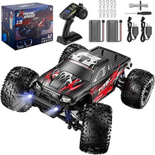 UNO1RC Rc Remote Control Cars Trucks, 1/16 Scale Hobby 4x4 Offroad Cars for Adults[Red][30+ MPH][Double Batteries+Charger][2.4 Ghz Controller],Monster Rc Cars Toys for Adult,Kid Boy Age 8-12 7-10