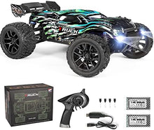 UNO1RC RC Cars Hailstorm, 36+KM/H High Speed 4WD 1:18 Scale Waterproof Truggy Remote Control Off Road Monster Truck with Two Rechargeable Batteries, RTR All Terrain Toys for Kids and Adult