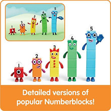 UNO1RC Numberblocks Friends One to Five Figures, Toy Figures Collectibles, Small Cartoon Figurines for Kids, Mini Action Figures, Character Figures, Play Figure Playsets, Imaginative Play Toys
