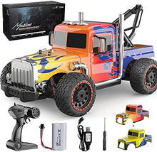 UNO1RC Hobby Grade 1:16 Scale Remote Control Car,4WD High Speed 40 Km/h All Terrains Electric Toy Off Road RC Monster Vehicle Truck Crawler with Extra Shell Rechargeable Battery for Boys Kids and Adults