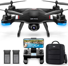 UNO1RC GPS Drone with 1080P HD Camera for Adults and Kids, 5G Transmission FPV Drone, RC Quadcopter with 2 Batteries, Carrying Bag, Auto Return, Follow Me, Altitude Hold, Easy for Beginners