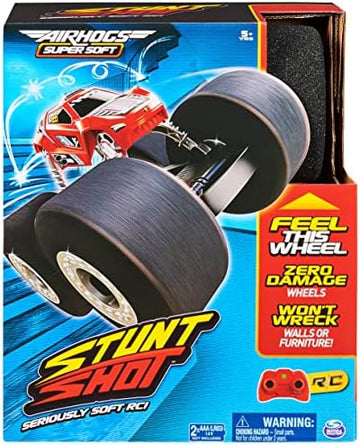 UNO1RC Air Hogs Super Soft, Stunt Shot Indoor Remote Control Car with Soft Wheels, Toys for Boys, Aged 5 and up