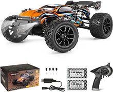 UNO1RC RC Car, 1:18 Remote Control Car Hailstorm 18858, 36km/h High-Speed Hobby RC Truck Waterproof 4WD Off-Road Electric Buggy with 2 Batteries, Vehicle Gift for Adults and Boys, Kids