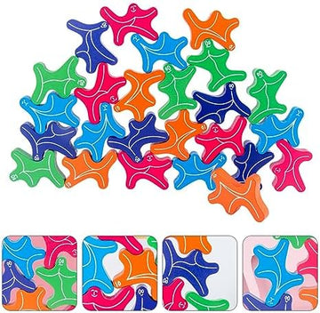 UNO1RC 1 Set Rainbow Ghost Blocks Building Blocks for Kids Stacking Toys Kids playset Kids Educational Toys Toy for Kids Toys for Kids kidcraft playset Child Wooden Balance