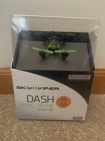 UNO1RC Viper Dash Nano Drone IndooSky Viper DASH Nano Drone Indoor Flying Auto Hove