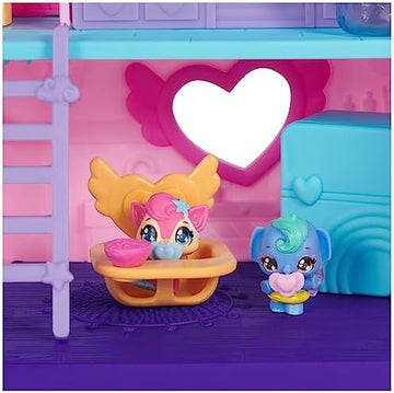 UNO1RC Alive, Hatchi-Nursery Playset Toy with 4 Mini Figures in Self-Hatching Eggs, 13 Accessories, Kids Toys for Girls and Boys Ages 3 and Up