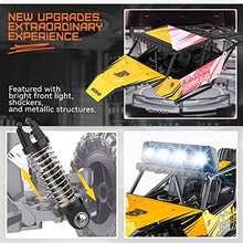 UNO1RC TB141 RC Cars-1:14 Scale Remote Control Car-High Speed Off Road RC Car Monster Truck-Girls Remote Control Cars with LED Headlights and Two Rechargeable Batteries for Boys Girls 8-12 Kids