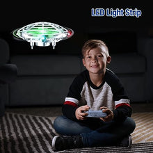 UNO1RC for Kids, JoyKey RC Mini Drone for Beginners with LED Light, RC Quadcopter Indoor with Speed Mode, Altitude Hold, 3D Flip, Auto Rotation, One Key Start/Land, Easy Drone Toy for Boys and Girls