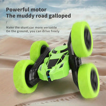 Remote Control Toy Car Double-sided Stunt Car RC Dump Truck Children's Remote Control Drift Off-road Vehicle 2.4G Rechargeable Usb