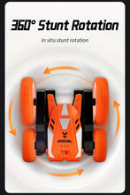 2.4G Toy Car, Remote Control Stunt Car, Responsive 360 ° Rotating Fancy Stunt Performance, Double-sided Driving, Free Rolling, Cool Lights, Suitable For Various Road Surfaces, Beautiful Music