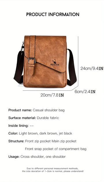 Upgrade Your Look with the WEIXIER Spring/Summer Shoulder Bag: Stylish & Durable PU Material!