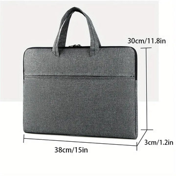 Simple Lightweight Portable Computer Bag, Waterproof Oxford Cloth Briefcase