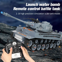 1:18 Scale High-speed Remote-controlled Army Tank With 360-degree Rotating Turret, Simulated Recoil, Real Machine Gun Sound, Simulation Standby Sound