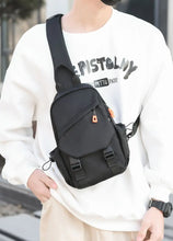 Men's Simple Casual Chest Bag Street Trendy Multi-purpose Shoulder Bag Travel Crossbody Bag