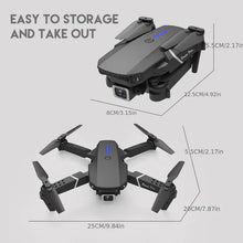 RC Drone With HD Dual Camera, Long Distance Flight, One Key Return, Folding Body, Remote Control UAV, For Beginner