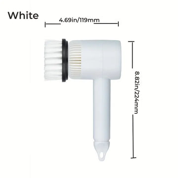 Electric Cleaning Brush Home Wireless Hand-held Kitchen Bathroom Tile Bathroom Bathroom Strong Dishwashing Brush Washing Dishes And Shoes